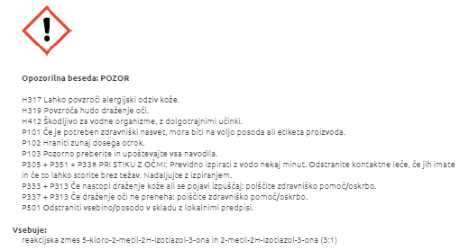 Varnostni list